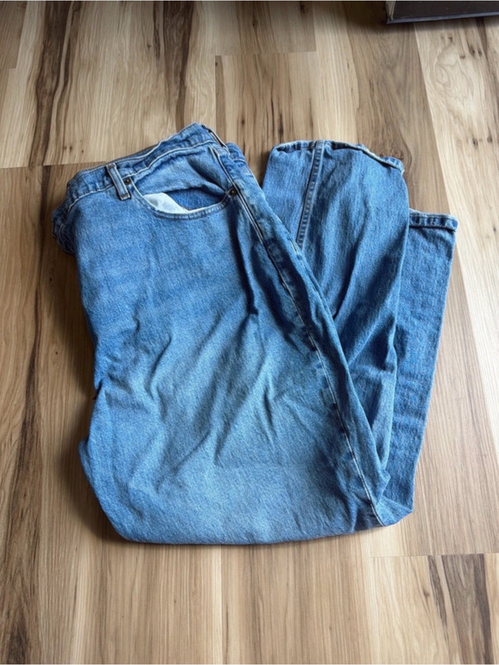 Abercrombie & Fitch Curve Love The '90s Straight Ultra High Rise Jeans Blue